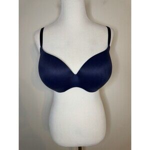 Victoria's Secret Incredible Perfect Shape Bra 36DDD Underwire Blue